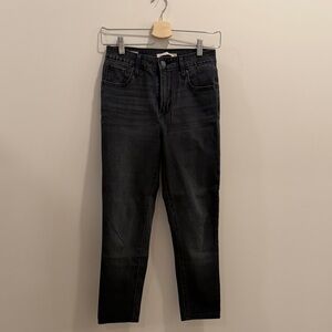 Levi’s Black 721 High-Rise Skinny Jeans